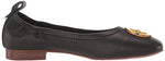 Trotters Women's Gia Ornament Ballet Flat, Black, 5