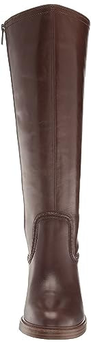 Vince Camuto Women's Vuliann Knee High Wide Calf Boot Fashion, Smokey Nut, 8.5