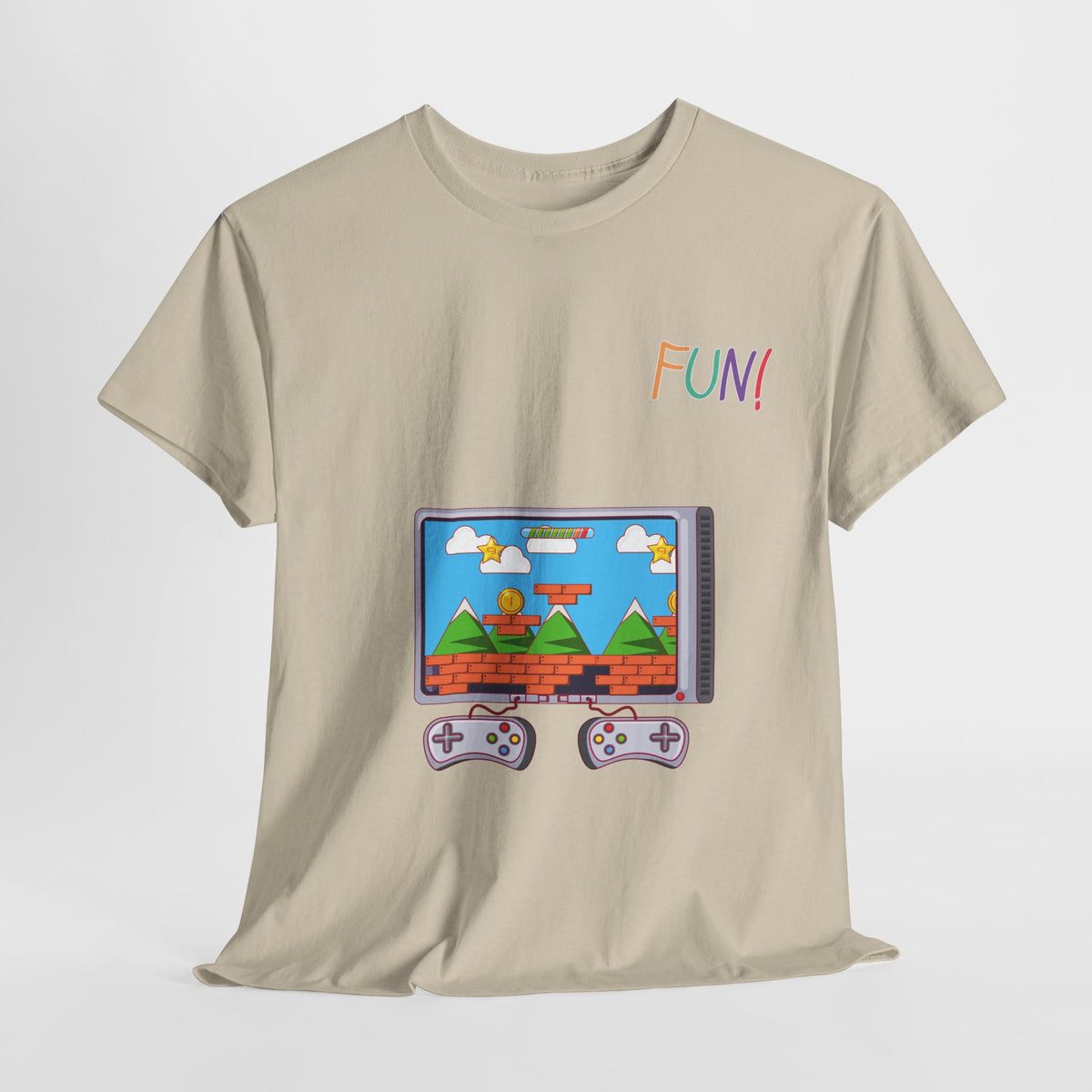 "FUN!!" Retro Gaming T-Shirt