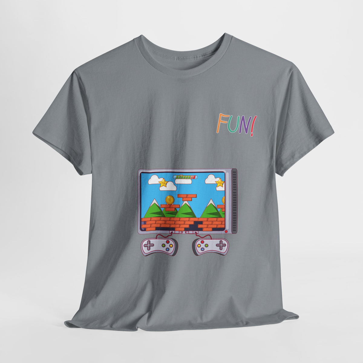 "FUN!!" Retro Gaming T-Shirt