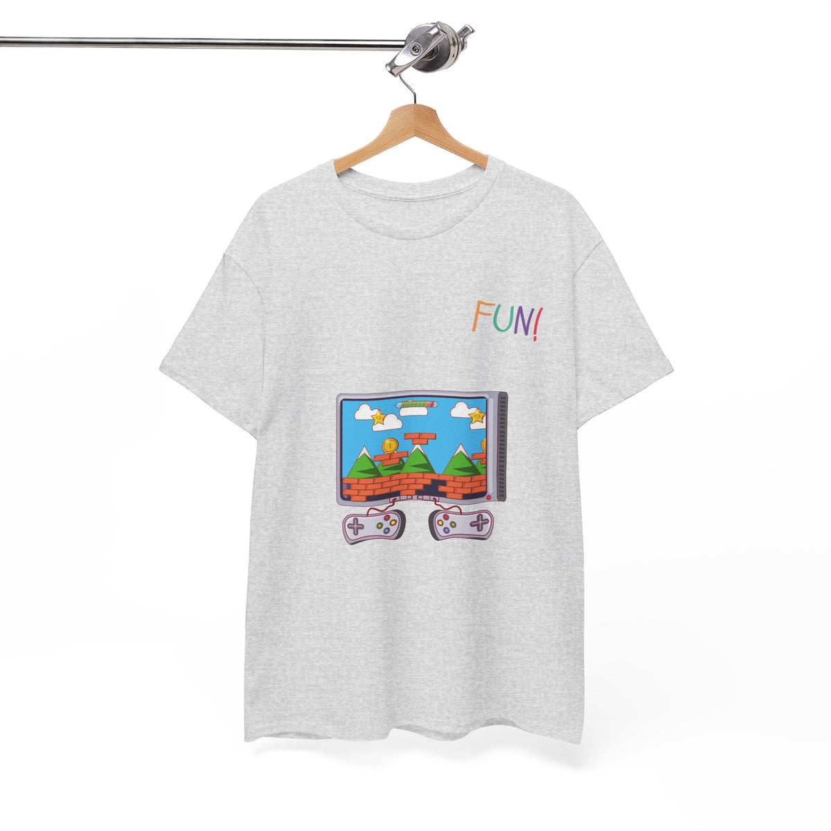 "FUN!!" Retro Gaming T-Shirt