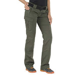 5.11 Tactical Women's Stryke Covert Cargo Pants, Stretchable, Gusseted Construction, Style 64386, Khaki, Size 2 Long