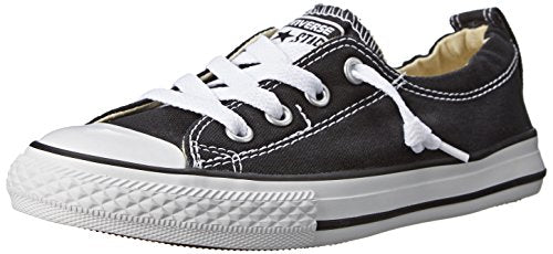 Converse Girl's Chuck Taylor All Star Shoreline Sneaker, Black, 10.5 M US Little Kid