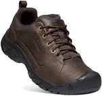 KEEN Men's Targhee 3 Oxford Casual Hiking Shoes, Dark Earth/Mulch, 9.5