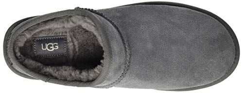 UGG Classic Suede Slipper, 11, Grey