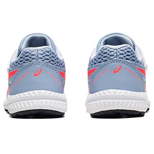 ASICS Girl's Contend 7 PS (Toddler/Little Kid) Mist/Blazing Coral 11 Little Kid M