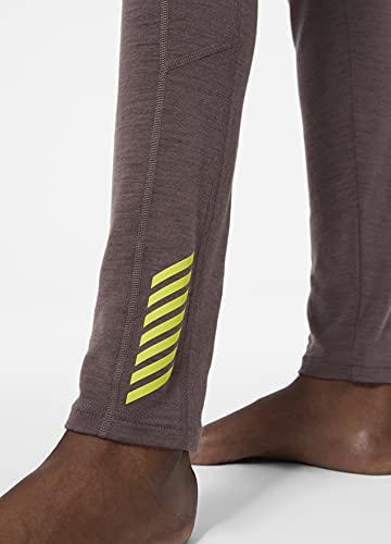 Helly-Hansen Womens LIFA Merino Lightweight Base Layer Pant, 656 Sparrow Grey, Medium