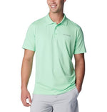 Columbia Men's Low Drag Offshore Polo, Ocean Mint, Medium