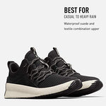 Sorel Women's Out N About Plus Sneaker - Casual, Light Rain - Waterproof - Black - Size 9.5