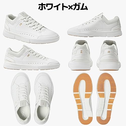 On Men's The Roger Centre Court Sneakers, White | Olive, 10.5 Medium US