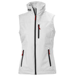 Helly-Hansen Women's Crew Vest Waterproof, Windproof, & Breathable Sailing Vest, 001 White, 3X-Large