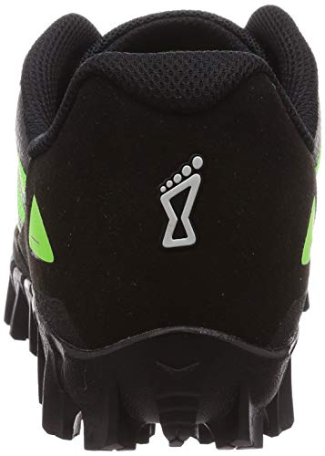Inov-8 Mens Mudclaw G 260 V2 Trail Running Shoes - Ultra -Durable & Breathable Perfect for Obstacle Course Races - Black/Green - 9