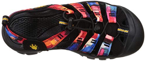 KEEN Women's Newport H2 Closed Toe Water Sandals, New York at Night, 8