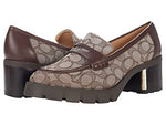 Coach Cora Loafer Oak/Maple Jacquard 9.5 B (M)