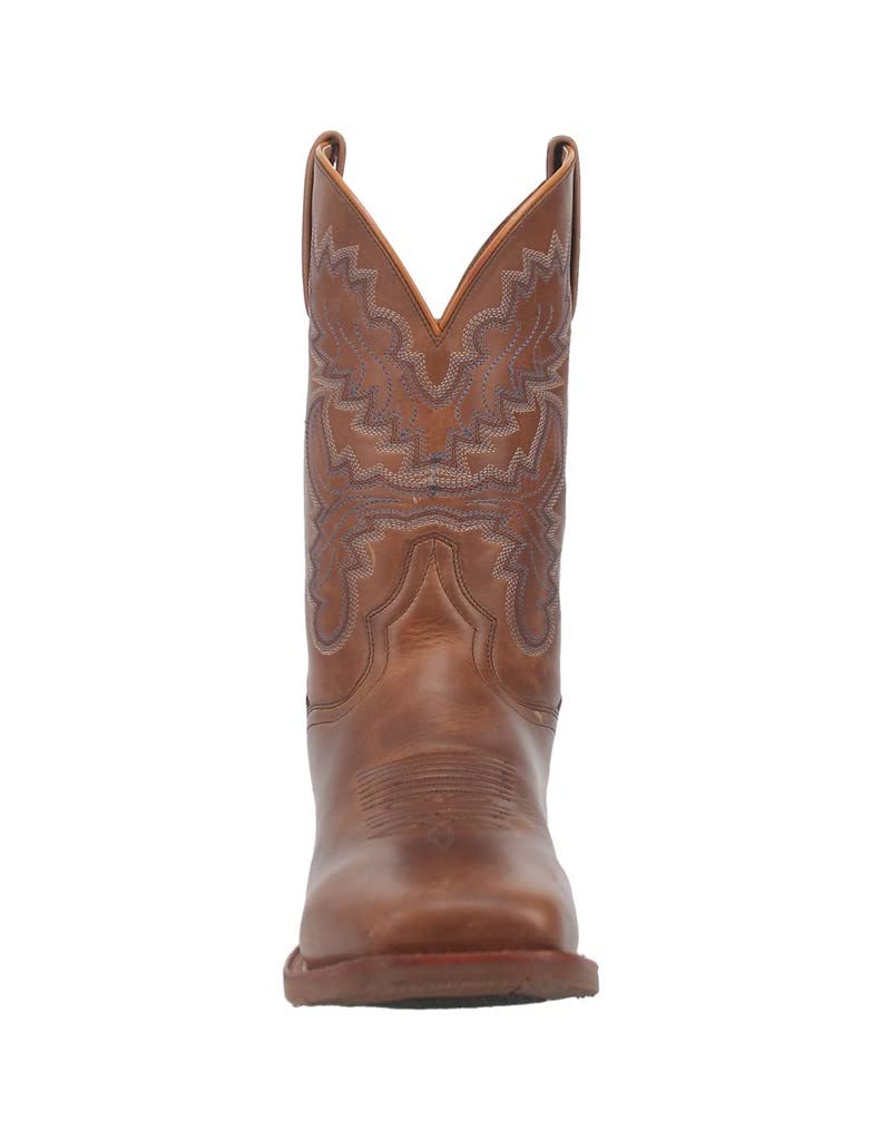 Dan Post Men's Cogburn Performance Leather Western Boot Broad Square Toe Tan 12 EE