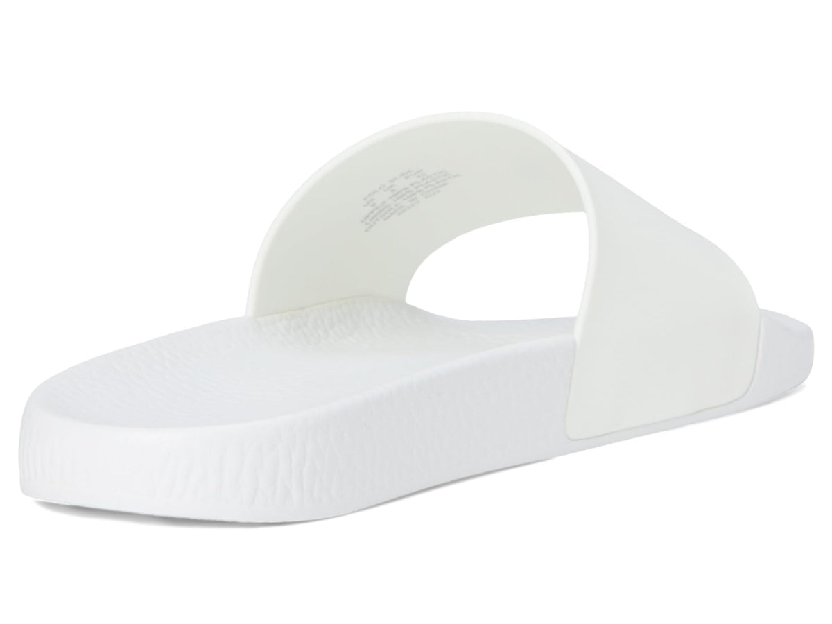 POLO RALPH LAUREN Polo Slide Sandal White/Navy 9 D (M)