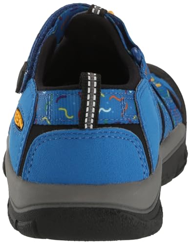 KEEN Newport H2 Closed Toe Water Sandals, Austern/Black, 11 US Unisex Little Kid