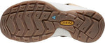 KEEN Women's Astoria West Closed Toe Sandals, Doe/Blue Glass, 9.5