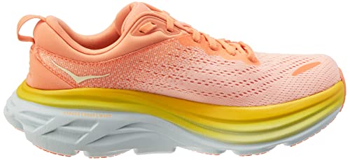Hoka Bondi 8 Shell Coral/Peach Parfait 5 B (M)