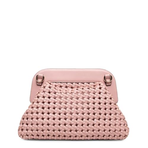 GUESS Sicilia Frame Clutch Pink One Size