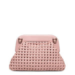 GUESS Sicilia Frame Clutch Pink One Size