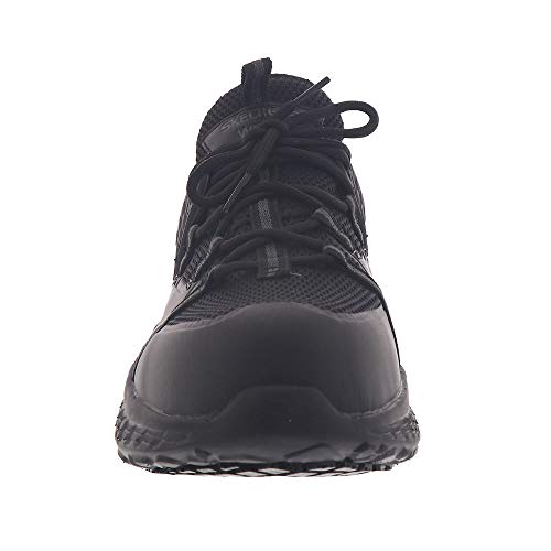 Skechers Work Monster SRBulcks Mens Oxford DM US BlackBlack