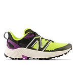 New Balance Women's FuelCell Summit Unknown v3, Hiking, Trail & Running Shoes, Lemonade/Black/Mystic Purple, 12 Medium