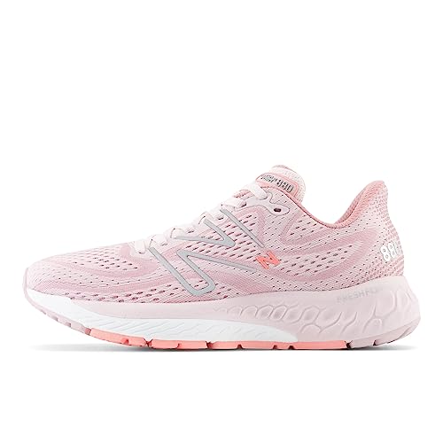 New Balance Women's Fresh Foam X 880 V13, Stone Pink/Hazy Rose/Black Metallic