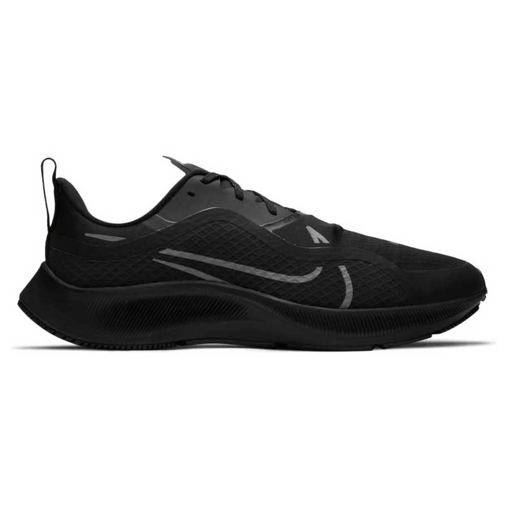 Nike Air Zoom Pegasus 37 Shield Mens Running Trainers CQ7935 Sneakers Shoes (UK 7.5 US 8.5 EU 42, Black Anthracite 001)