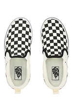Vans YT Asher Trainers, Checkers Black Natural, 5 US Unisex Big Kid