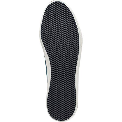 Helly-Hansen Mens Fjord Low-Cut Canvas Deck Shoe V2, 497 Deep Lagoon/Evening Blue/Off White, 10.5