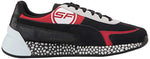 PUMA Ferrari Speed Hybrid Puma Black/Puma White/Rosso Corsa Men's 9.5, Women's 11 Medium