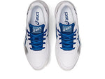 ASICS Boy's Gel-Game 8 GS (Little Kid/Big Kid) White/Lake Drive 4.5 Big Kid M