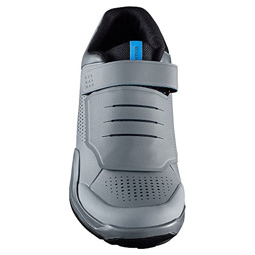 SHIMANO SH-AM9 Men's Bike Shoe, Gray/Blue, 5-5.5 Men (EU 38)