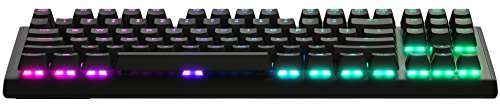 SteelSeries Apex M750 TKL, Compact Mechanical Gaming Keyboard, Tenkeyless, Per-Key RGB Illumination, 6 Macro Keys, UK QWERTY Layout