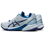 ASICS Women's Sky Elite FlyteFoam 2 Volleyball Shoes, 6, Sky/Indigo Blue