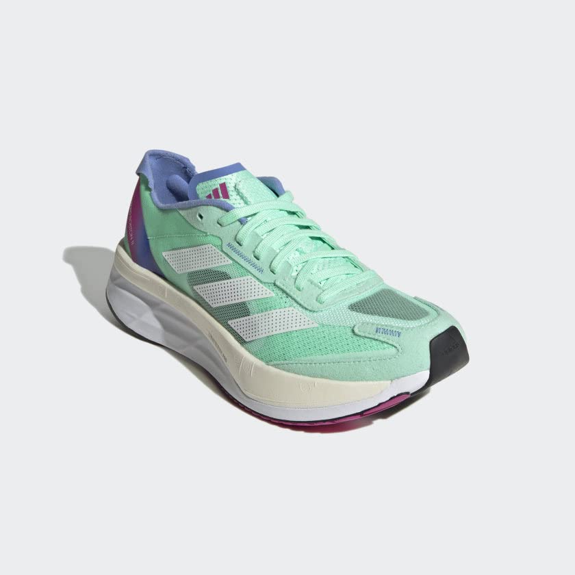 adidas Adizero Boston 11 Running Shoes Women's, Turquoise, Size 5