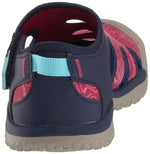 KEEN Stingray Closed Toe Water Sandals, Blue Depths/Festival Fuchsia, 3 US Unisex Big Kid