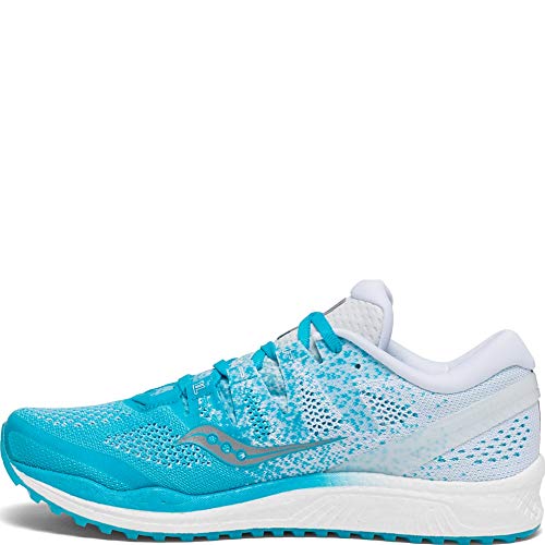 Saucony Women's Freedom Iso 2 Running Shoes, Blue/White, 6