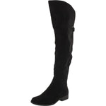 Sun + Stone Womens Allicce Wide Calf Knee-High Boots Black 8 Medium (B,M)