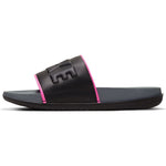 Nike Womens OFFCOURT Slide BQ4632-004 (Dark Grey/Black-PIN), Size 11
