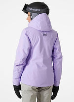 Helly-Hansen Womens Snowplay Jacket, 699 Heather, X-Large