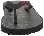 HUGO Mens Bold Logo Denim Print Flip-Flop, Charcoal Denim, 12 US