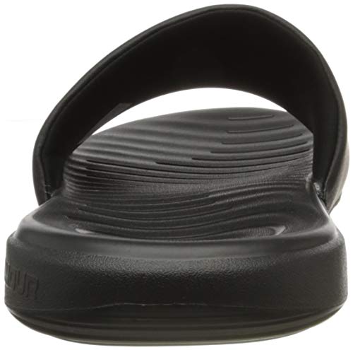 Under Armour Men's Ansa Fix Slide Sandal, Black (004)/Black, 12