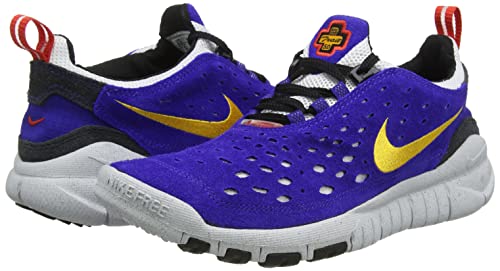 NIKE Men's Race Running Shoe, Concord Taxi Habanero Red White, 9