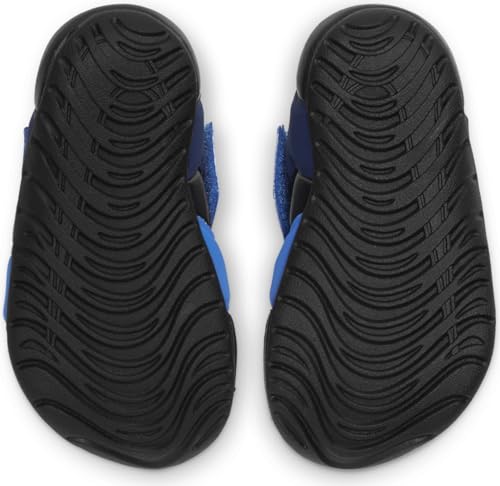 Nike Baby Boy's Sunray Protect 2 (Infant/Toddler) Signal Blue/White/Blue Void/Black 4 Toddler M