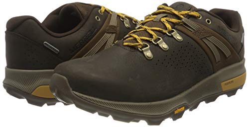 Merrell Men's Camping High Rise Hiking Boots, Seal Brown, 11.5