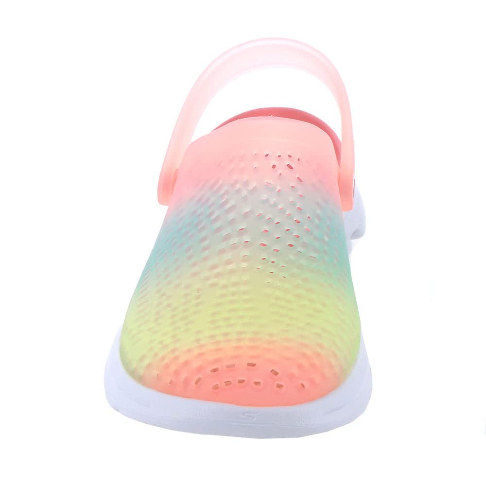 Skechers Foamies Go Walk 5Happy Hues Womens Slip On 7 BM US MultiRainbow