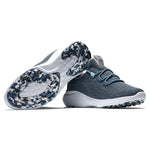 FootJoy Women's Flex Coastal Previous Season Style Golf Shoe, Navy/Blue, 8