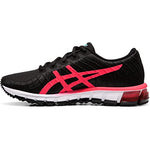 ASICS Women's GEL-Quantum 180 4 Shoes, 7, BLACK/LASER PINK
